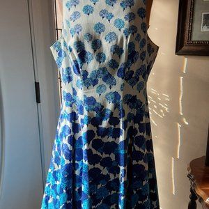 MAGGIE L. DRESS Size 14 Sleeveless Fit & Flare